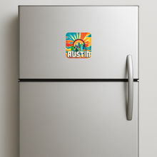 Load image into Gallery viewer, Austin Vivid Magnet featuring bold, colorful design