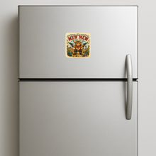 Load image into Gallery viewer, Mew Mew Magnet featuring bold pop-culture design