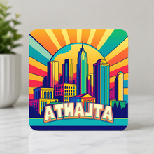 Load image into Gallery viewer, Atlanta Vivid Sunburt ModCore Coaster mockup