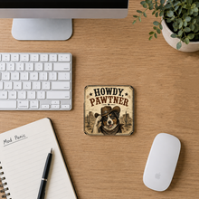 Load image into Gallery viewer, Howdy Pawtner ModCore Coaster mockup