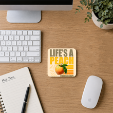 Load image into Gallery viewer, Life's A Peach ModCore Coaster mockup