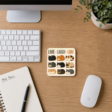Load image into Gallery viewer, Live Laugh Loaf ModCore Coaster mockup
