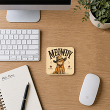 Load image into Gallery viewer, Meowdy Cat ModCore Coaster mockup