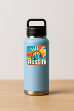 Load image into Gallery viewer, Austin Vivid Sticker featuring bold colors and pop-culture design