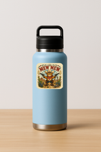 Load image into Gallery viewer, Mew Mew Sticker with bold retro-future design