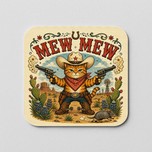 Load image into Gallery viewer, Mew Mew Sticker with bold retro-future design