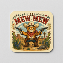 Load image into Gallery viewer, Mew Mew Sticker with bold retro-future design