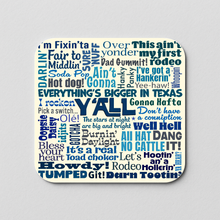 Load image into Gallery viewer, Texas Sayings2 Sticker featuring bold pop-culture design