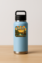 Load image into Gallery viewer, Wimberley Texas A Little Bit Of Heaven Sticker featuring bold, retro designs