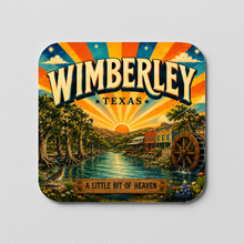 Load image into Gallery viewer, Wimberley Texas A Little Bit Of Heaven Sticker featuring bold, retro designs