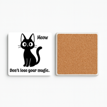 Load image into Gallery viewer, Dont Lose Your Magic Stone Coaster with bold pop-culture design