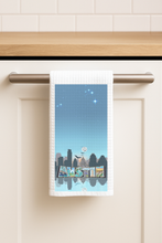 Load image into Gallery viewer, Austin Texas Skyline Tea Towel