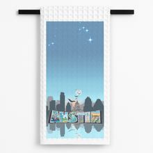 Load image into Gallery viewer, Austin Texas Skyline Tea Towel