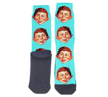 Load image into Gallery viewer, Alfred E Neuman Socks