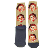 Load image into Gallery viewer, Alfred E Neuman Socks