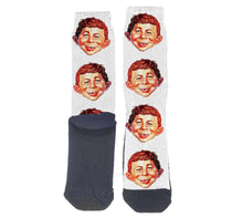 Load image into Gallery viewer, Alfred E Neuman Socks