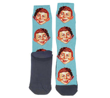 Load image into Gallery viewer, Alfred E Neuman Socks