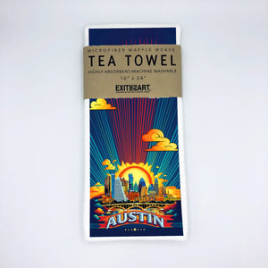 Austin Texas Sunrise Towel