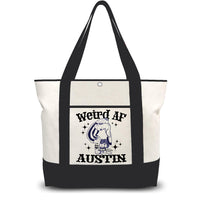 Load image into Gallery viewer, Weird AF Austin Texas Tote Bag
