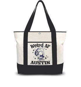 Weird AF Austin Texas Tote Bag