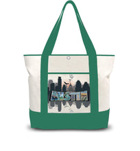 Load image into Gallery viewer, Austin Texas Downtown Skyline Tote Bag
