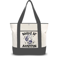 Load image into Gallery viewer, Weird AF Austin Texas Tote Bag
