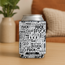 Load image into Gallery viewer, Fuck In Words Koozie featuring bold, playful design
