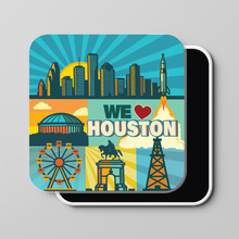 Load image into Gallery viewer, Houston Icons Magnet showcasing bold pop culture design
