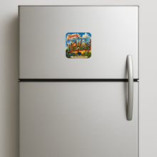 Load image into Gallery viewer, Howdy From Texas The Lone Star State Magnet mockup
