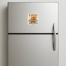 Load image into Gallery viewer, I Knead Them Biscuits Magnet featuring bold retro design
