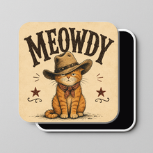 Load image into Gallery viewer, Meowdy Cat Magnet featuring a playful cat design

