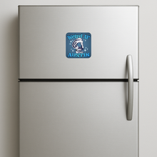 Load image into Gallery viewer, Weird AF Magnet featuring bold pop-culture design
