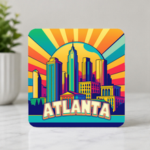 Load image into Gallery viewer, Atlanta Vivid Sunrise ModCore Coaster mockup
