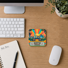Load image into Gallery viewer, Austin Music Festival Stay Weird Live Loud ModCore Coaster mockup
