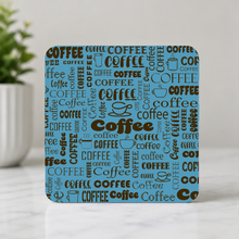 Load image into Gallery viewer, Coffee In Words ModCore Coaster mockup
