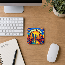 Load image into Gallery viewer, Houston Vivid Skyline ModCore Coaster mockup
