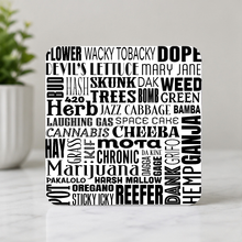 Load image into Gallery viewer, Weed In Words ModCore Coaster mockup
