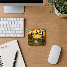 Load image into Gallery viewer, Wimberley Texas A Little Bit Of Heaven ModCore Coaster mockup
