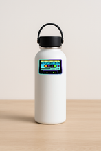 Load image into Gallery viewer, Colorful Mix Tape Sticker designed by Mod Panic
