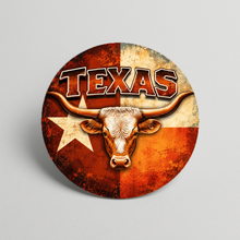 Load image into Gallery viewer, Texas Longhorn Burnt Orange Sticker mockup
