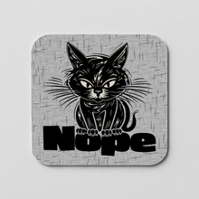 Load image into Gallery viewer, Nope Cat Sticker featuring bold and playful design
