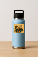 Load image into Gallery viewer, Not Today Human Dog Sticker featuring bold retro design
