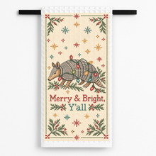 Load image into Gallery viewer, Merry  Tea Towel mockup
