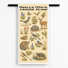 Load image into Gallery viewer, Texas Wild Tea Towel mockup
