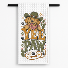 Load image into Gallery viewer, Yee Paw Dog Price 12 Copy Tea Towel mockup
