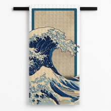 Load image into Gallery viewer, Great Wave Tea Towel
