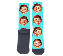 Load image into Gallery viewer, Alfred E Neuman Socks

