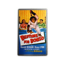 Load image into Gallery viewer, Bedtime for Bonzo Vintage Poster  - Metal Fridge Magnet
