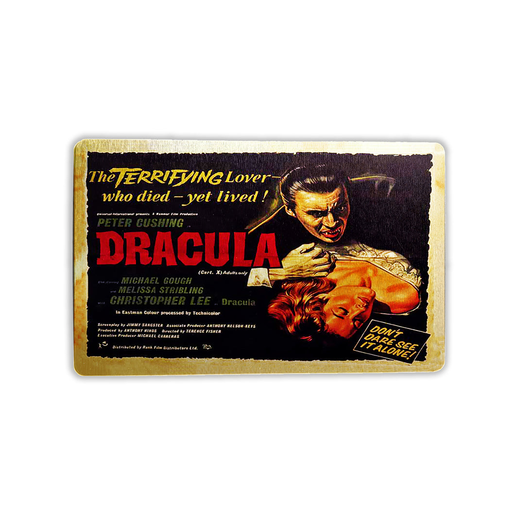 Dracula - Vintage Movie Poster  - Metal Fridge Magnet