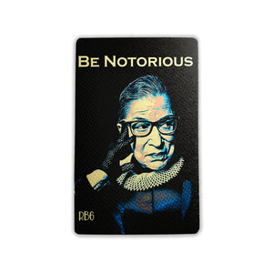 Ruth Bader Ginsberg - The Notorious RBG - Metal Fridge Magnet